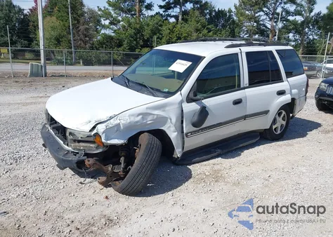 2002 Chevrolet Trailblazer Lt from USA, damaged, VIN 1GNDS13S222242723